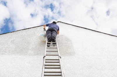 Peinture extérieure à Saxel — façades et ravalement